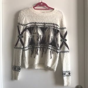 Tassle sweater